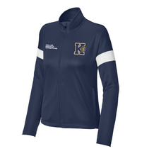 Load image into Gallery viewer, Indian Entourage Womens/Girls Travel Warm-up in Navy