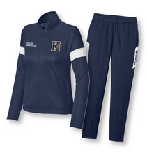 Load image into Gallery viewer, Indian Entourage Womens/Girls Travel Warm-up in Navy