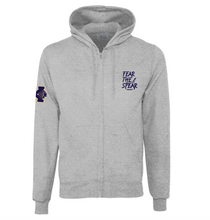 Load image into Gallery viewer, FTS Practice Full-zip Hoodie by Champion in Grey Htr