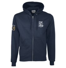 Load image into Gallery viewer, FTS Practice Full-zip Hoodie by Champion in Navy