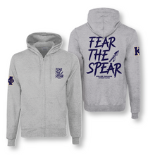 Load image into Gallery viewer, FTS Practice Full-zip Hoodie by Champion in Grey Htr