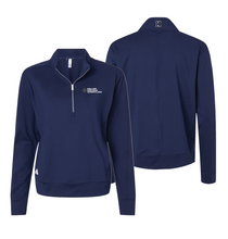 Load image into Gallery viewer, K-Stack Womens Lightweight DriFit 1/4 Zip by adidas in Navy