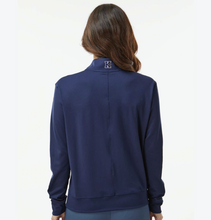 Load image into Gallery viewer, K-Stack Womens Lightweight DriFit 1/4 Zip by adidas in Navy