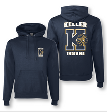 Load image into Gallery viewer, Indian NATION PO Hoodie by Champion in Navy