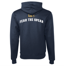 Load image into Gallery viewer, K-NATION Arch Stack PO Hoodie by Champion in Navy