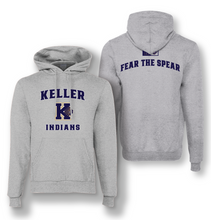 Load image into Gallery viewer, K-NATION Arch Stack PO Hoodie by Champion in Grey Htr