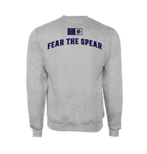 Load image into Gallery viewer, K-NATION Stack Crew Sweatshirt by Champion in Grey Htr