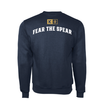 Load image into Gallery viewer, K-NATION Stack Crew Sweatshirt by Champion in Navy