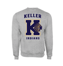 Load image into Gallery viewer, Indian NATION Crew Sweatshirt by Champion in Grey Htr