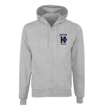Load image into Gallery viewer, Indian NATION Full-zip Hoodie by Champion in Grey Htr