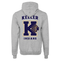Load image into Gallery viewer, Indian NATION Full-zip Hoodie by Champion in Grey Htr