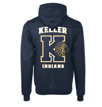 Load image into Gallery viewer, Indian NATION Full-zip Hoodie by Champion in Navy