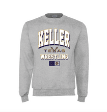 Load image into Gallery viewer, Full Bridge Crew Sweatshirt by Champion in Grey Htr