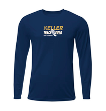 Load image into Gallery viewer, TnF Wings LS DriFit Tee in Navy