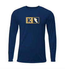 Load image into Gallery viewer, TnF K-Swift LS DriFit Tee in Navy