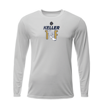 Load image into Gallery viewer, TnF Let's Fly LS DriFit Tee in Light Grey