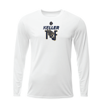 Load image into Gallery viewer, TnF Let's Fly LS DriFit Tee in White