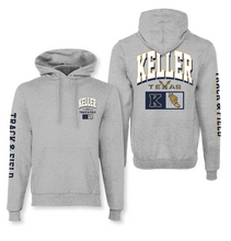 Load image into Gallery viewer, TnF Little-Big Arch PO Hoodie by Champion in Grey Htr