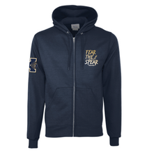 Load image into Gallery viewer, TnF FTS Full-zip Hoodie by Champion in Navy