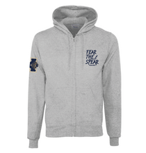 Load image into Gallery viewer, TnF FTS Full-zip Hoodie by Champion in Grey Htr