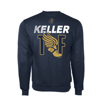 Load image into Gallery viewer, TnF Let's Fly Crew Sweatshirt by Champion in Navy