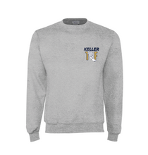 Load image into Gallery viewer, TnF Let's Fly Crew Sweatshirt by Champion in Grey Htr
