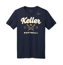 Load image into Gallery viewer, Triple Play SS Unisex DriFit Tee in Navy by Nike