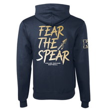 Load image into Gallery viewer, SFTBLL FTS Full-zip Hoodie by Champion in Navy