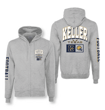 Load image into Gallery viewer, FB ARCH Full-zip Hoodie by Champion in Grey Htr