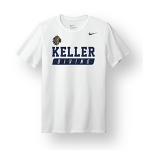 Load image into Gallery viewer, Free Dive SS Unisex DriFit Tee in White by Nike
