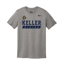 Load image into Gallery viewer, Free Dive SS Unisex DriFit Tee in Grey Htr by Nike