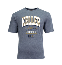 Load image into Gallery viewer, On the Pitch SS DriFit Tee in Navy Htr