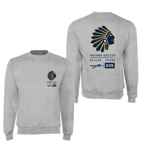 Load image into Gallery viewer, Megged Crew Sweatshirt by Champion in Grey Htr