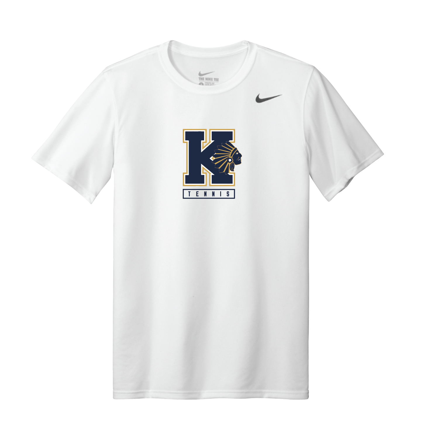 TNNS K-Strong SS Unisex DriFit Tee in White by Nike – Keller Indians