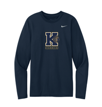 Load image into Gallery viewer, TNNS K-Strong LS Unisex DriFit Tee in Navy by Nike