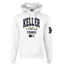 Load image into Gallery viewer, TNNS Ground Strokes PO Hoodie by Champion in White