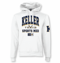 Load image into Gallery viewer, S-MED Arch PO Hoodie by Champion in White