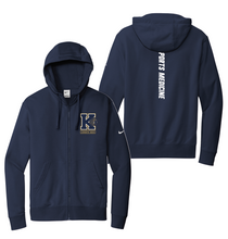 Load image into Gallery viewer, S-MED K-Strong Full-zip Hoodie in Navy by Nike