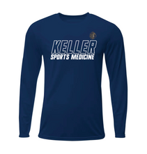 Load image into Gallery viewer, S-MED Stretch LS DriFit Tee in Navy
