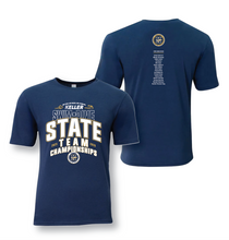 Load image into Gallery viewer, SWIM-DIVE Going To STATE SS DriFit Tee in Navy