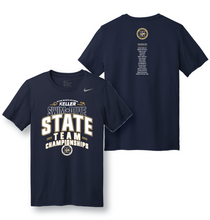Load image into Gallery viewer, SWIM-DIVE Going To STATE SS Unisex DriFit Tee in Navy by Nike