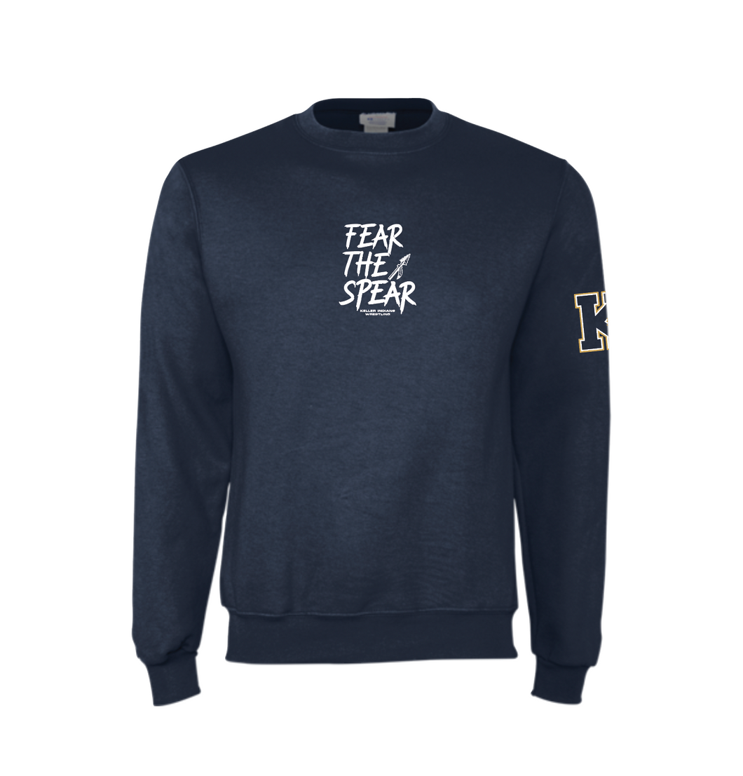 FTS Practice Crew Sweatshirt by Champion in Navy