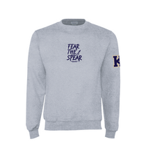 Load image into Gallery viewer, FTS Practice Crew Sweatshirt by Champion in Grey Htr
