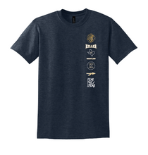 Load image into Gallery viewer, Outlast SS Tee in Navy Htr
