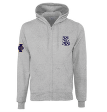 Load image into Gallery viewer, FTS Practice Full-zip Hoodie by Champion in Grey Htr
