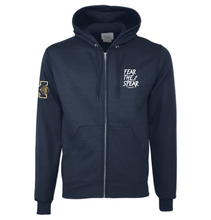 Load image into Gallery viewer, FTS Practice Full-zip Hoodie by Champion in Navy
