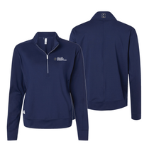 Load image into Gallery viewer, K-Stack Womens Lightweight DriFit 1/4 Zip by adidas in Navy
