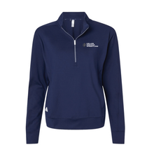 Load image into Gallery viewer, K-Stack Womens Lightweight DriFit 1/4 Zip by adidas in Navy
