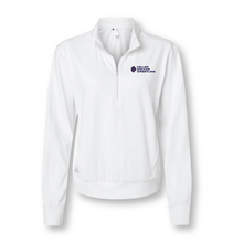 Load image into Gallery viewer, K-Stack Womens Lightweight DriFit 1/4 Zip by adidas in White
