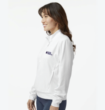 Load image into Gallery viewer, K-Stack Womens Lightweight DriFit 1/4 Zip by adidas in White
